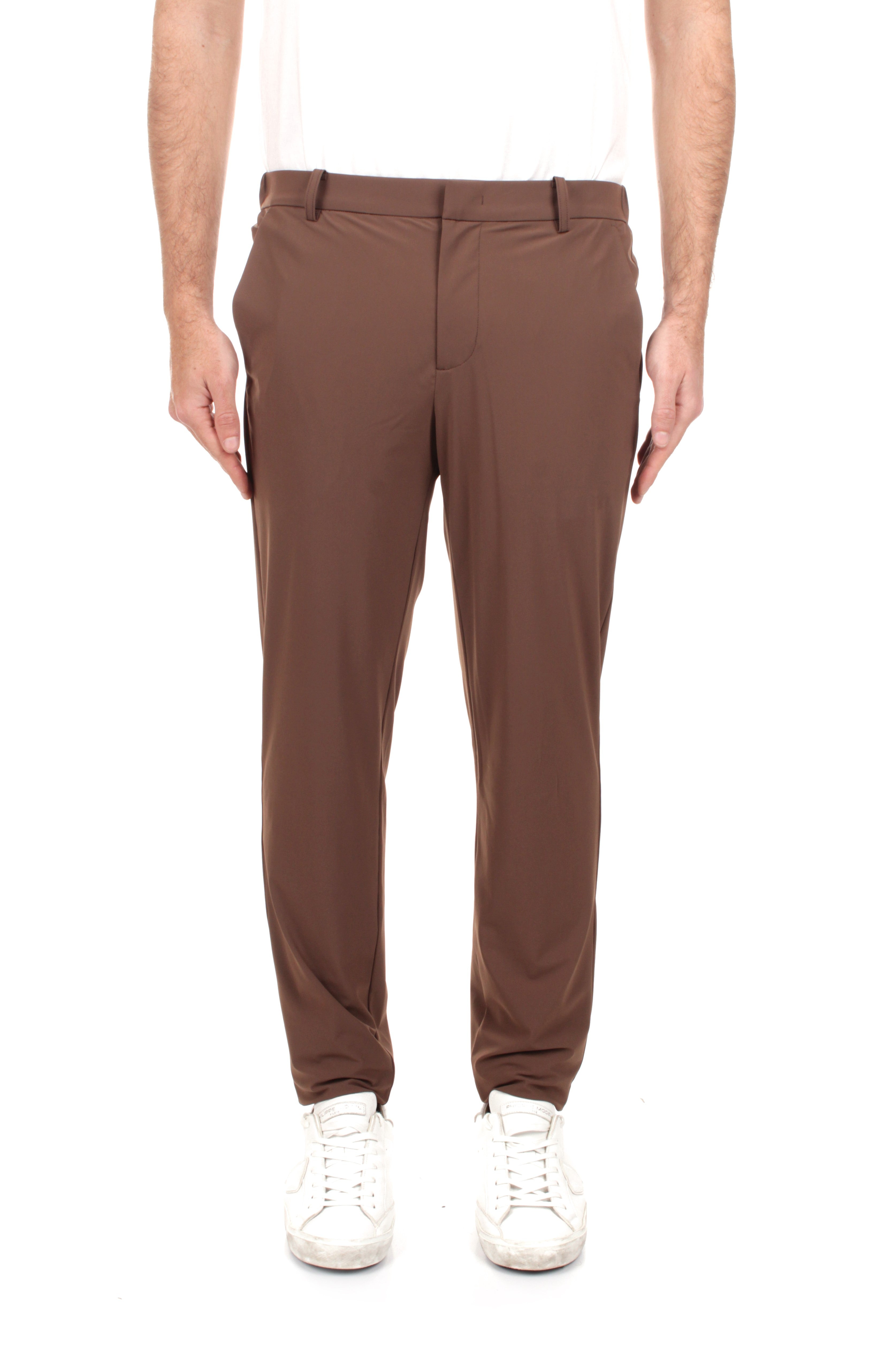 PANTALONI Marrone Duno