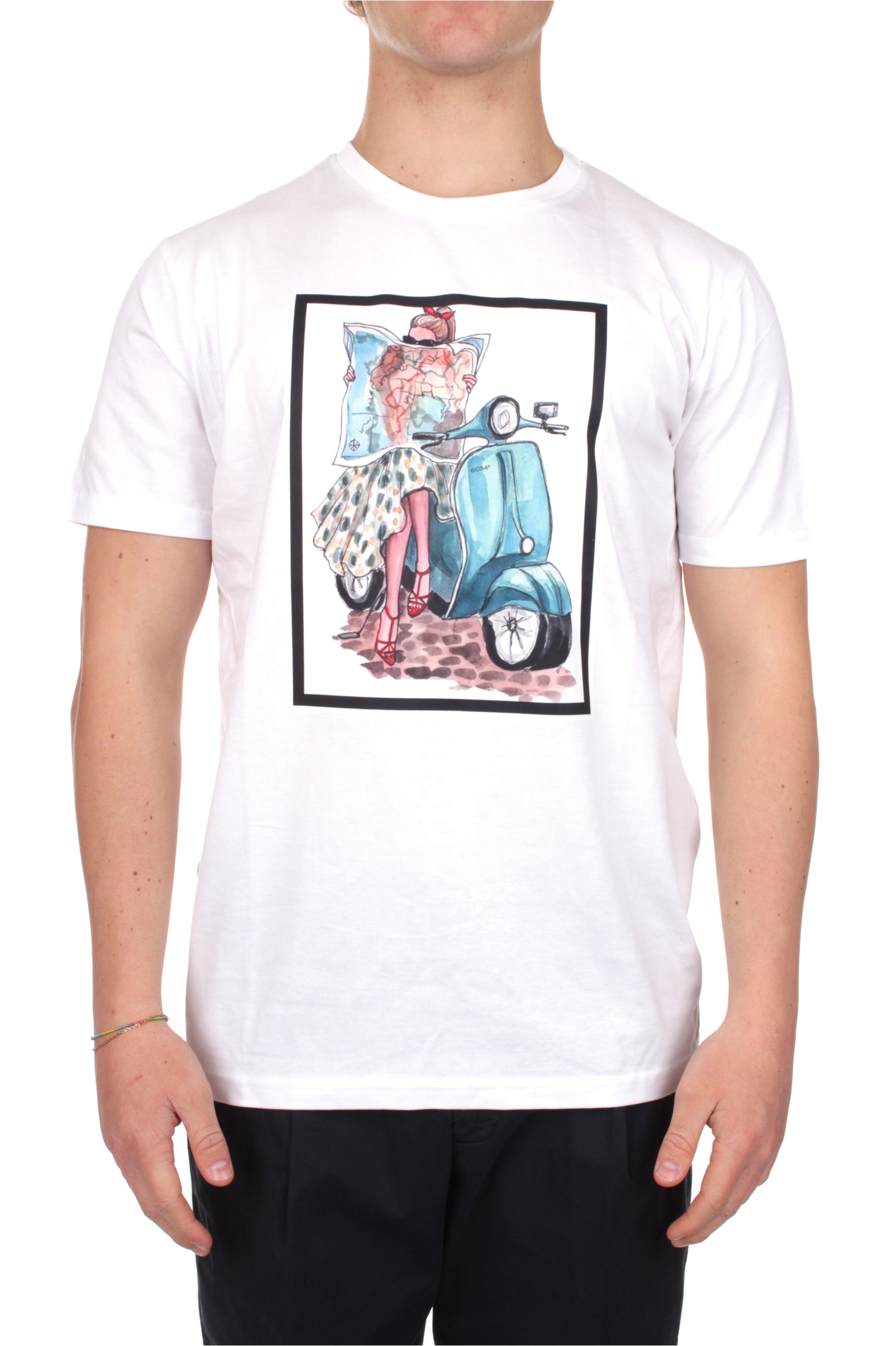 T-SHIRT Bianco 61034