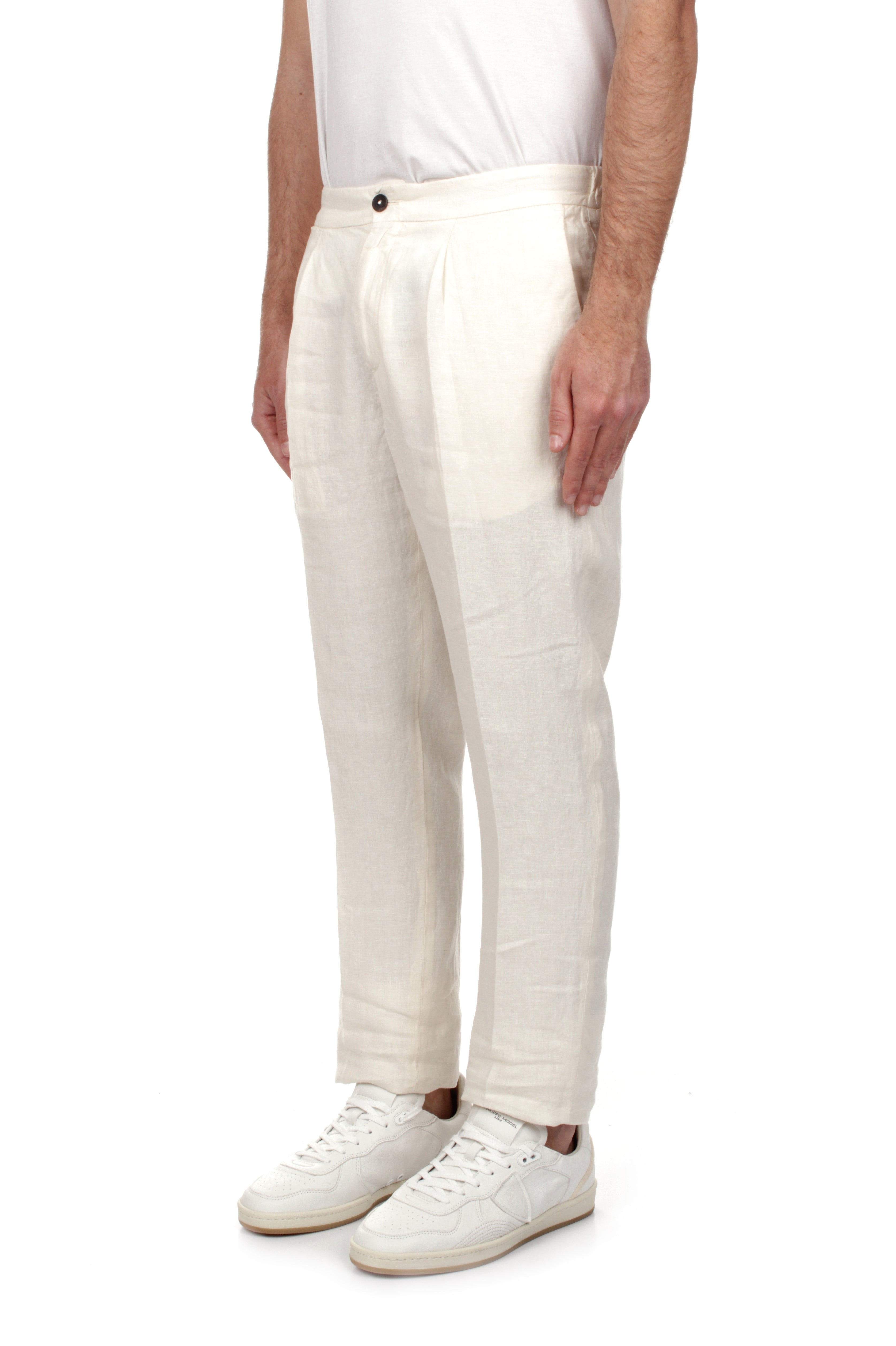 PANTALONI Bianco Hindustrie