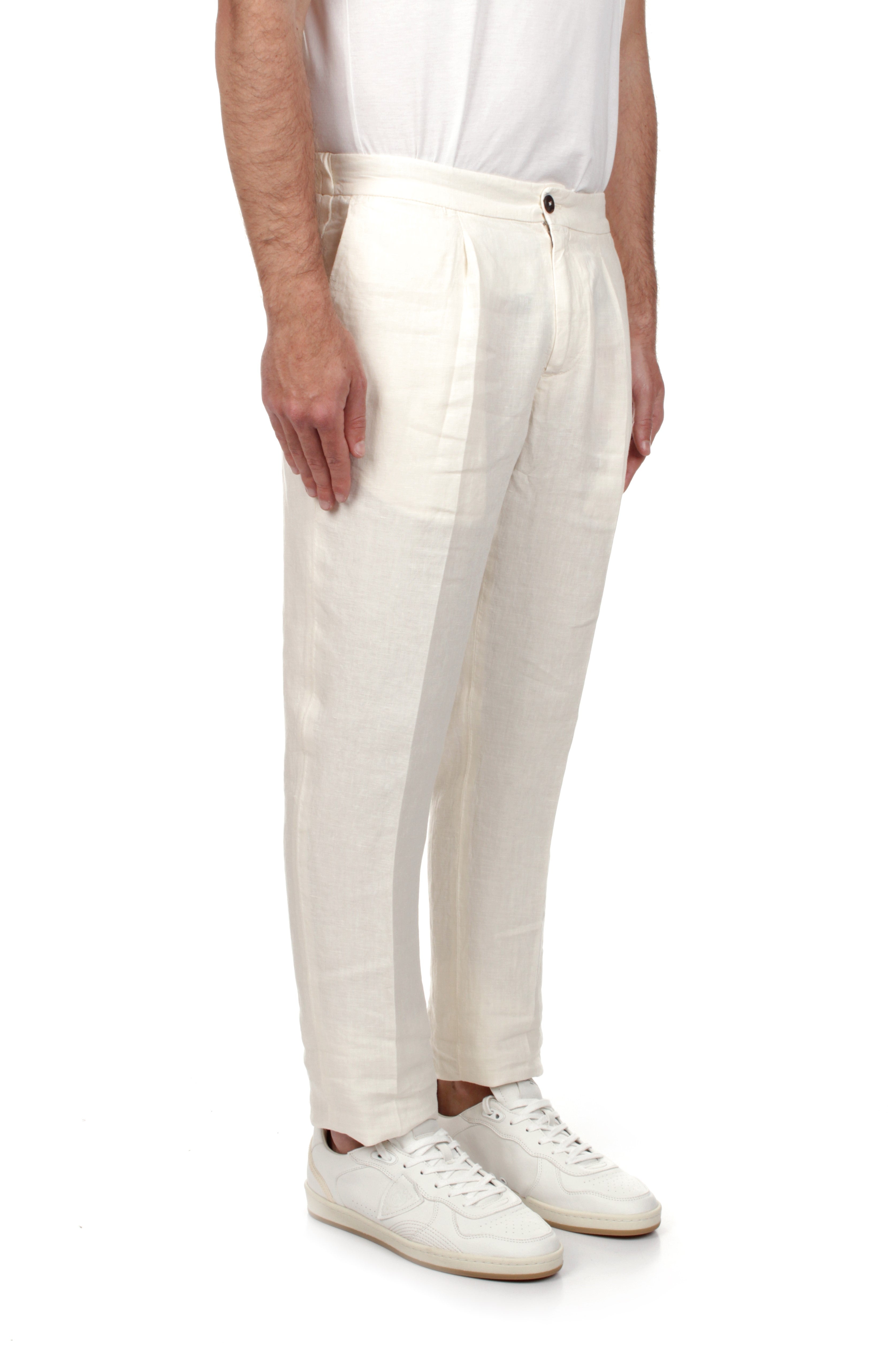 PANTALONI Bianco Hindustrie