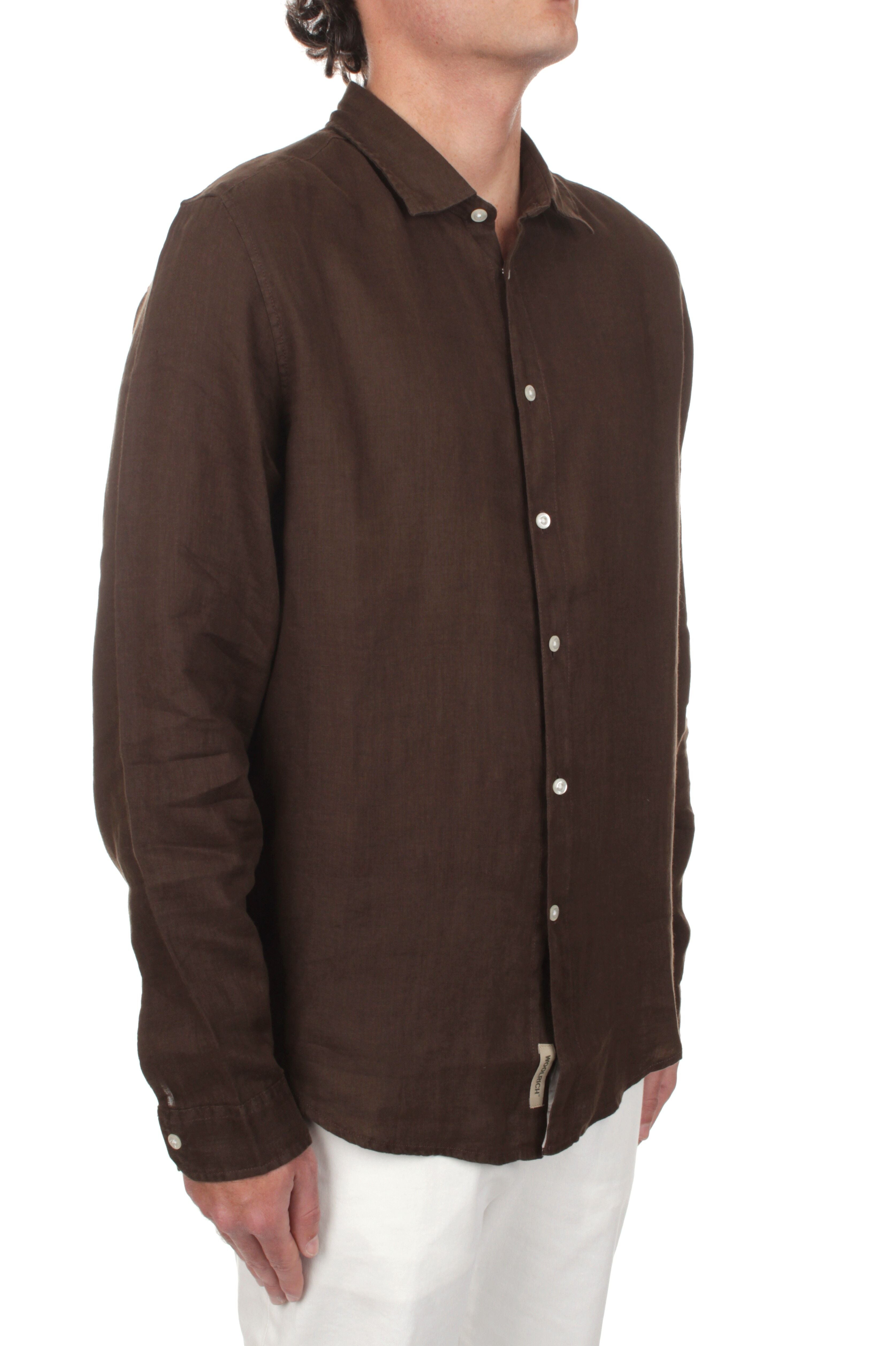 CAMICIE Marrone Woolrich
