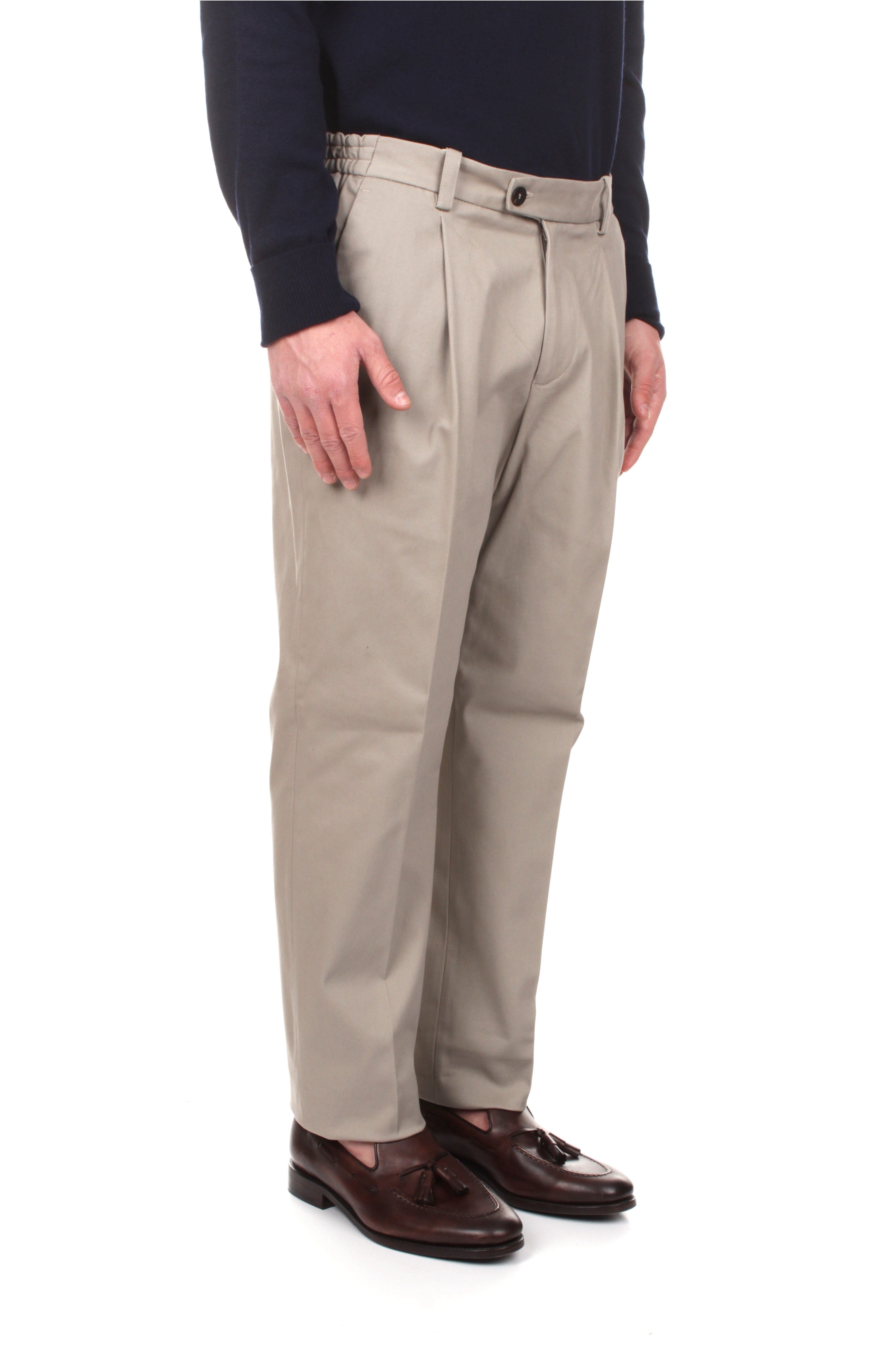 PANTALONI Beige Devore' Incipit