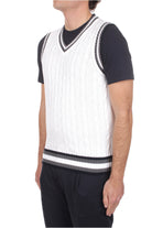 GILET Bianco Mcgeorge