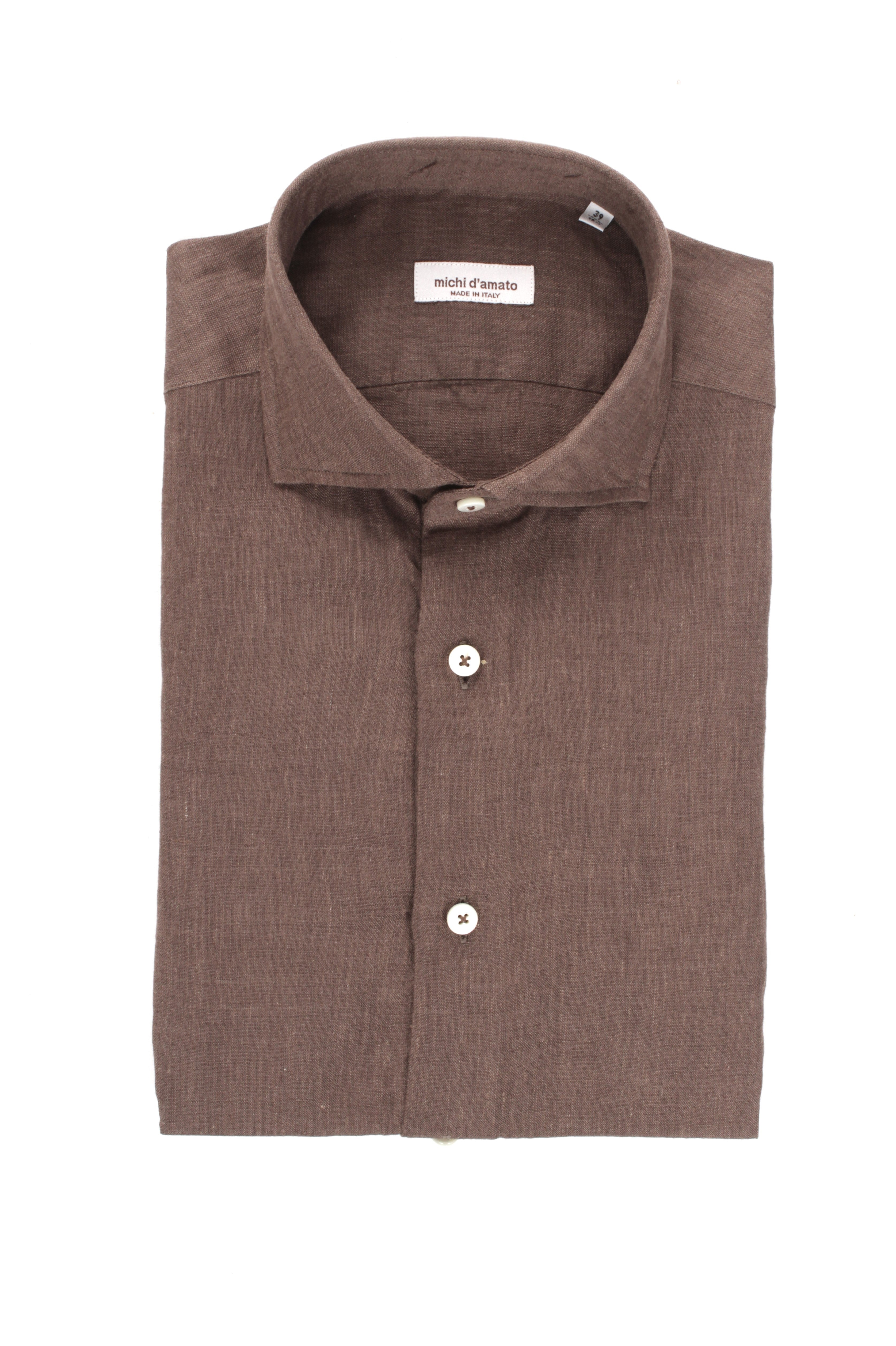 CAMICIE Marrone Michi D'amato