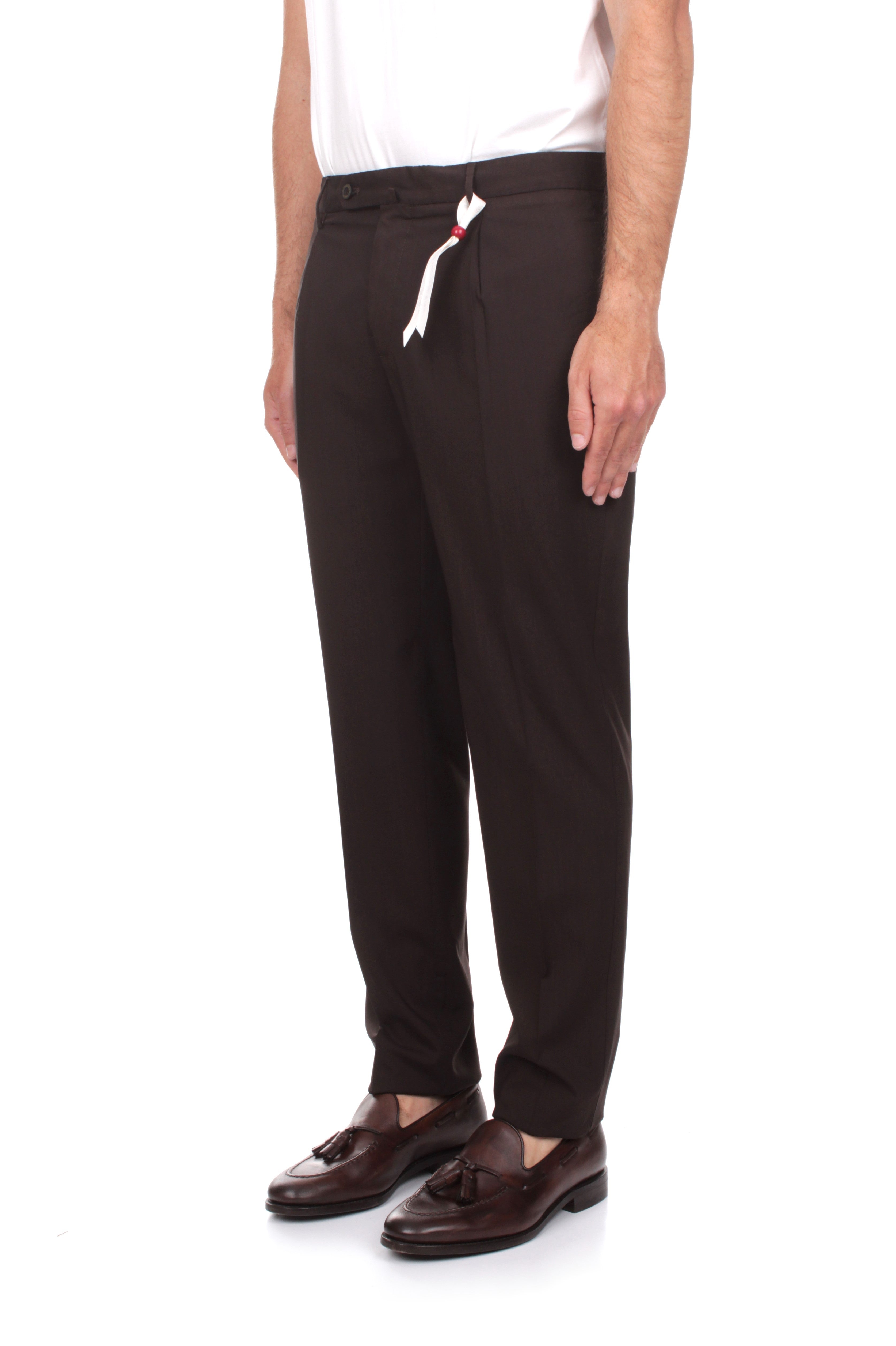 PANTALONI Marrone Santaniello