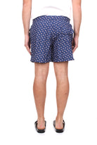 BOXER MARE Blu Sanvito