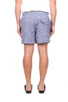 BOXER MARE Blu Sanvito