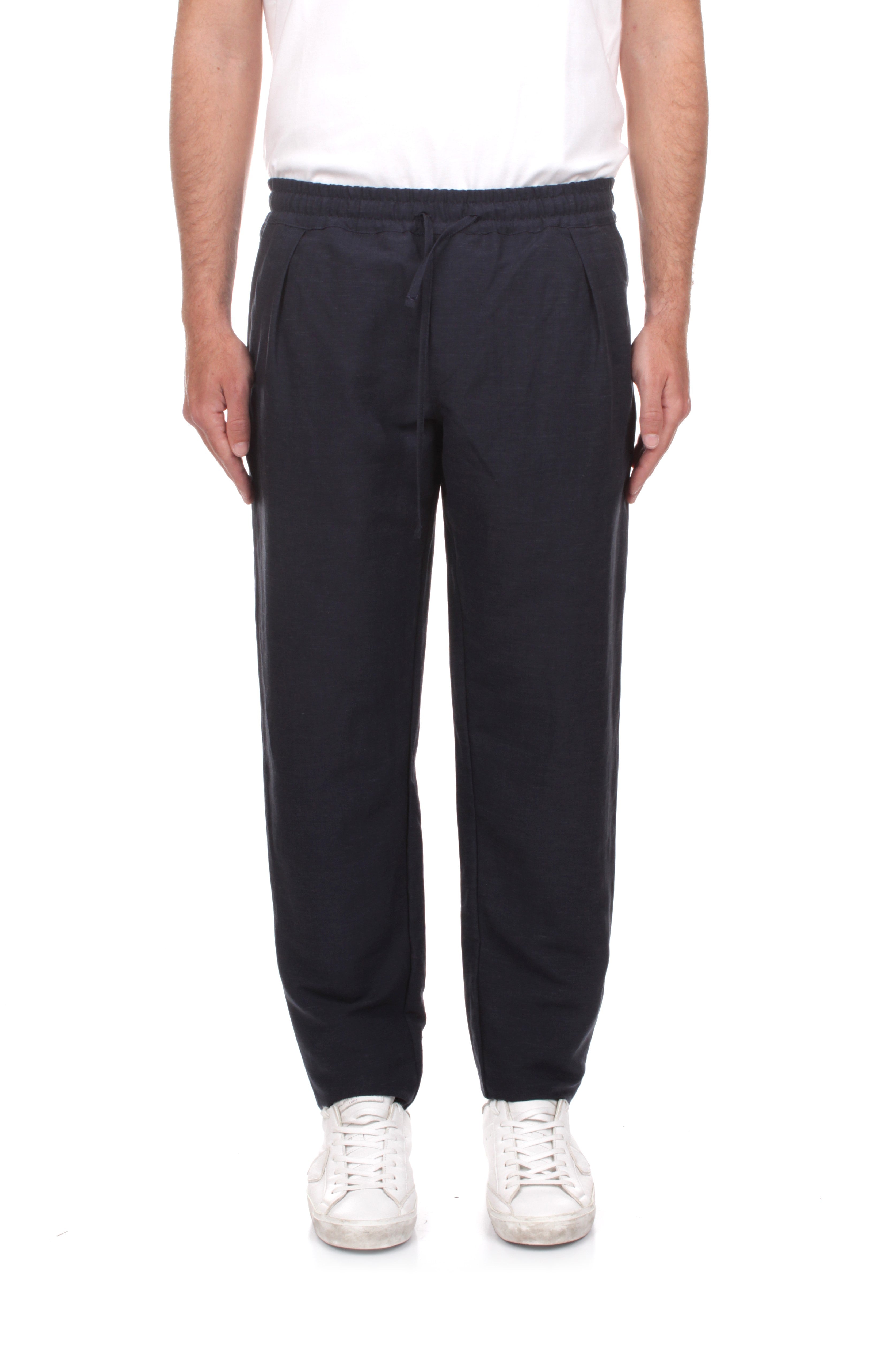 PANTALONI Blu Sanvito