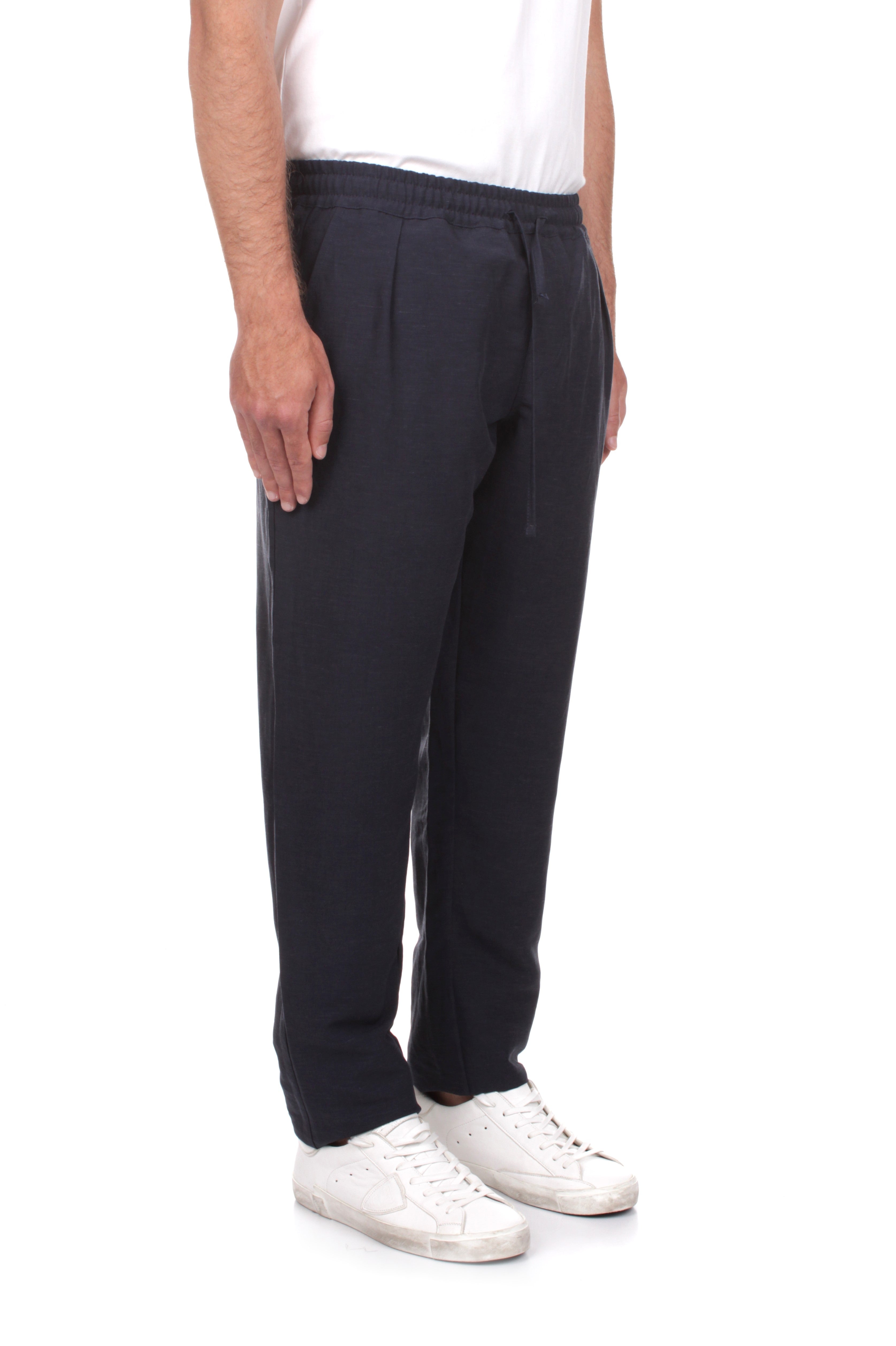 PANTALONI Blu Sanvito