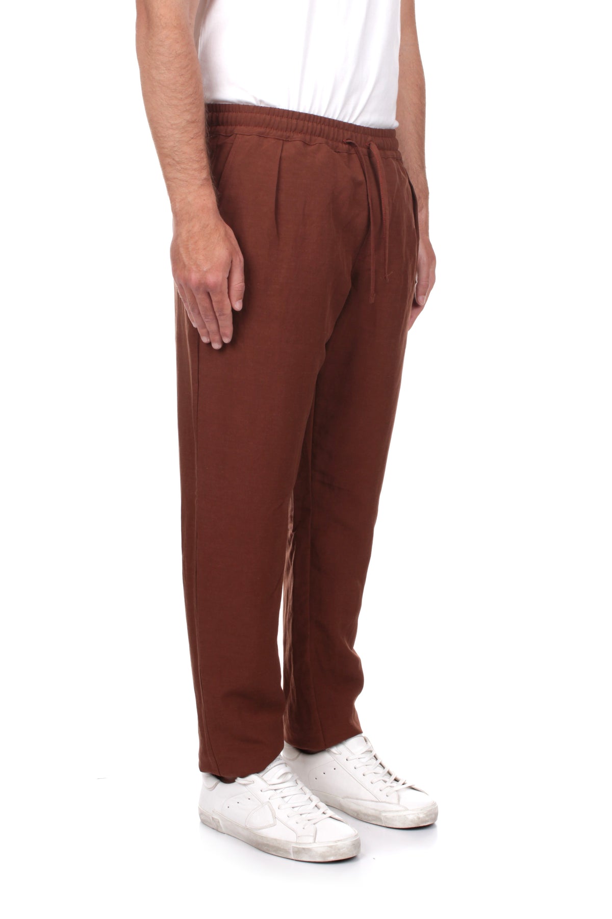 PANTALONI Marrone Sanvito
