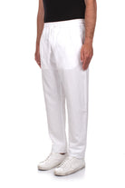 PANTALONI Bianco Sanvito