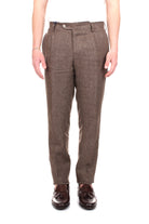 PANTALONI Marrone Barba