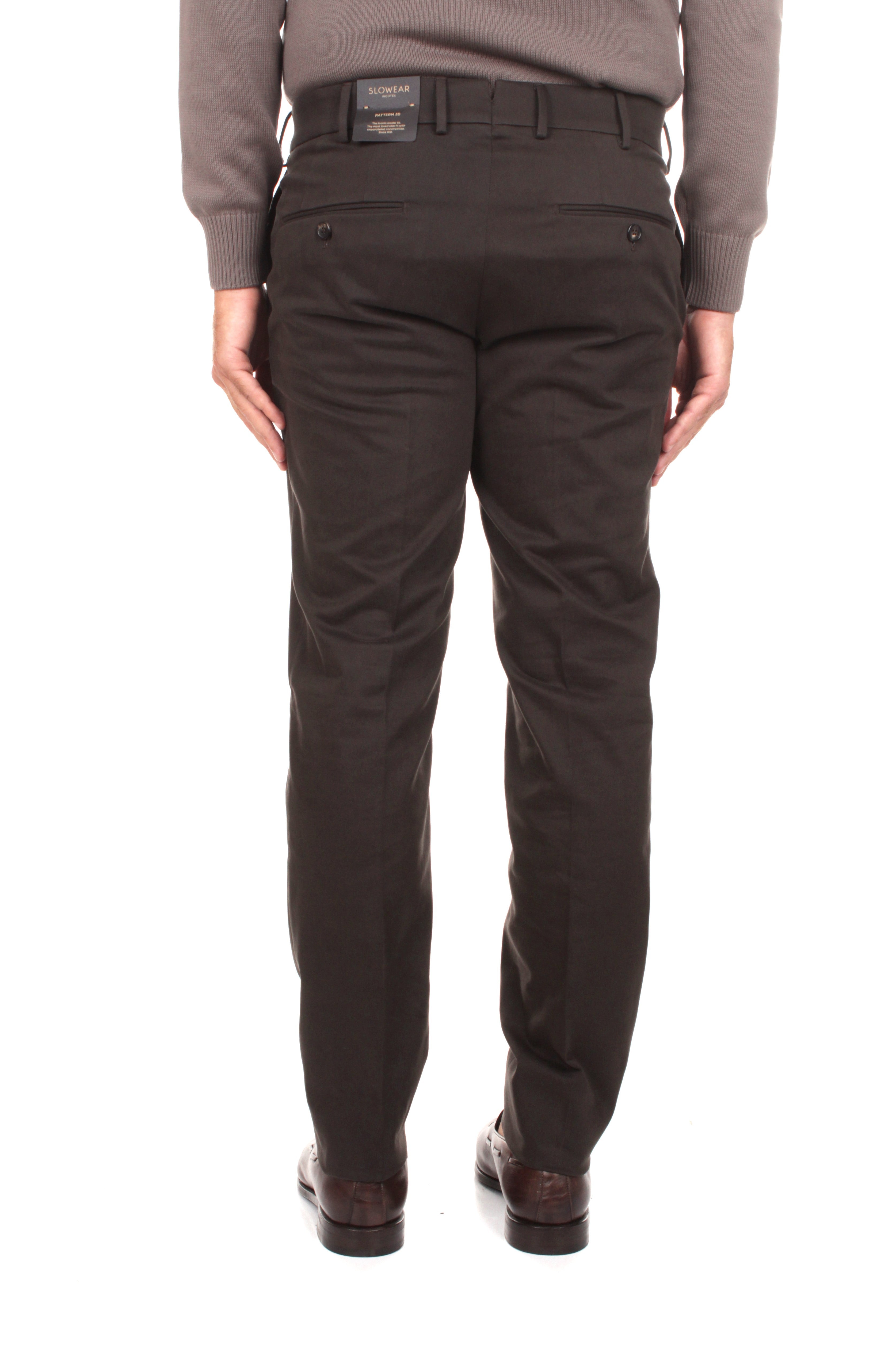 PANTALONI Marrone Slowear Incotex