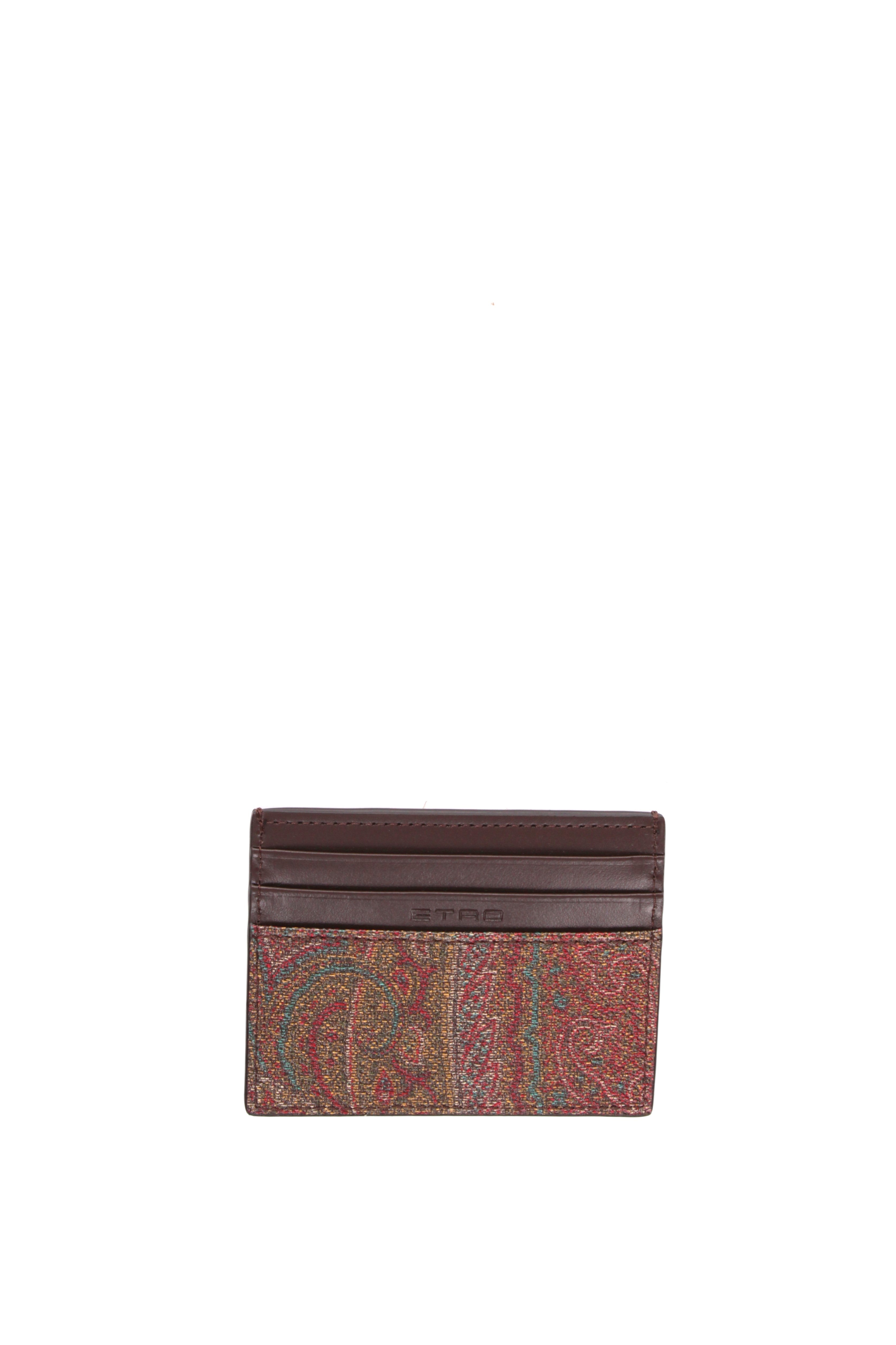 PORTA CARTE Marrone Etro