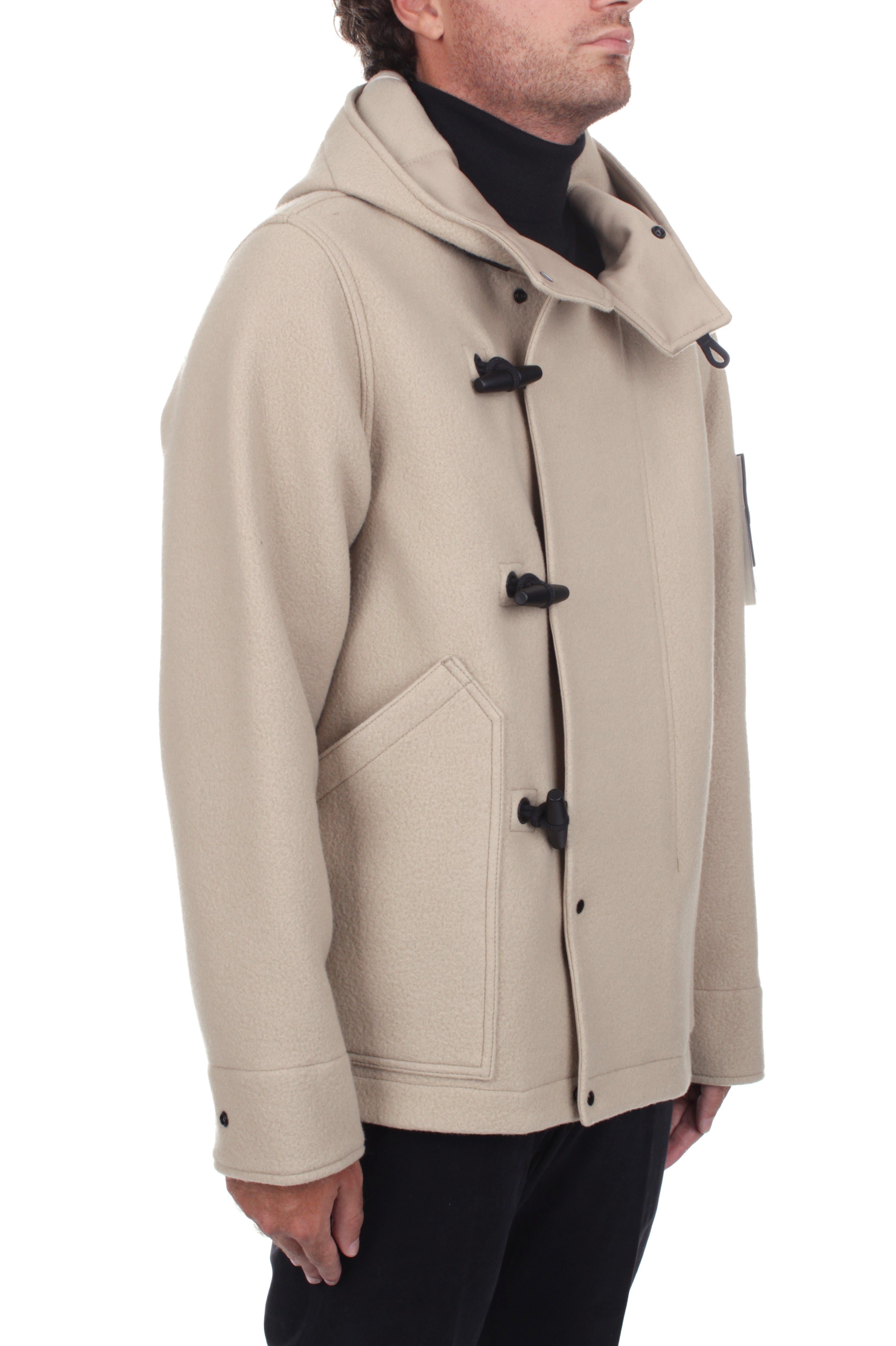 GIACCHE E GIUBBOTTI Beige Stone Island