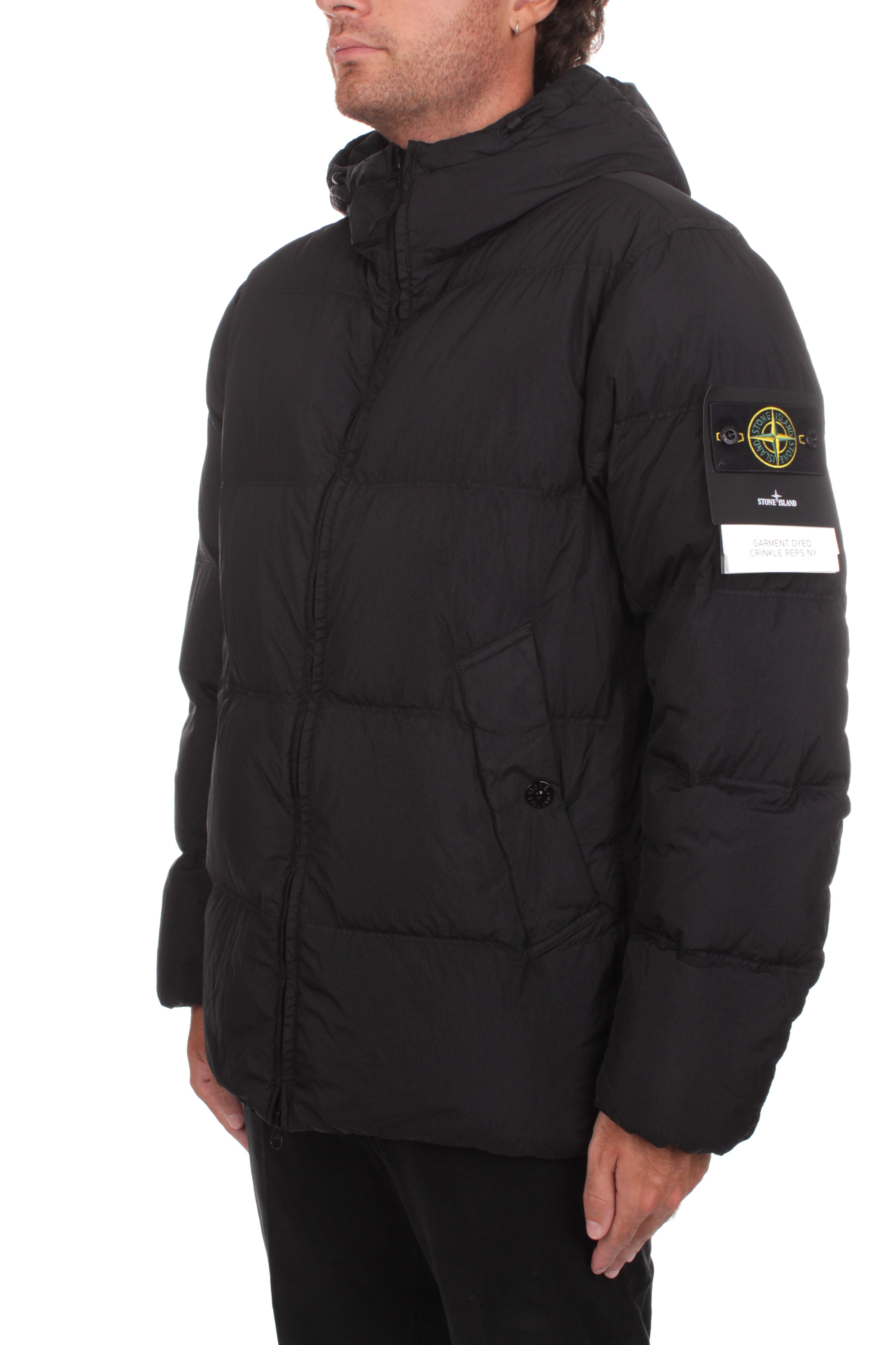 GIACCHE E GIUBBOTTI Nero Stone Island