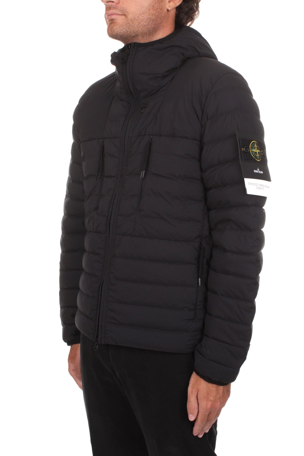 GIACCHE E GIUBBOTTI Nero Stone Island