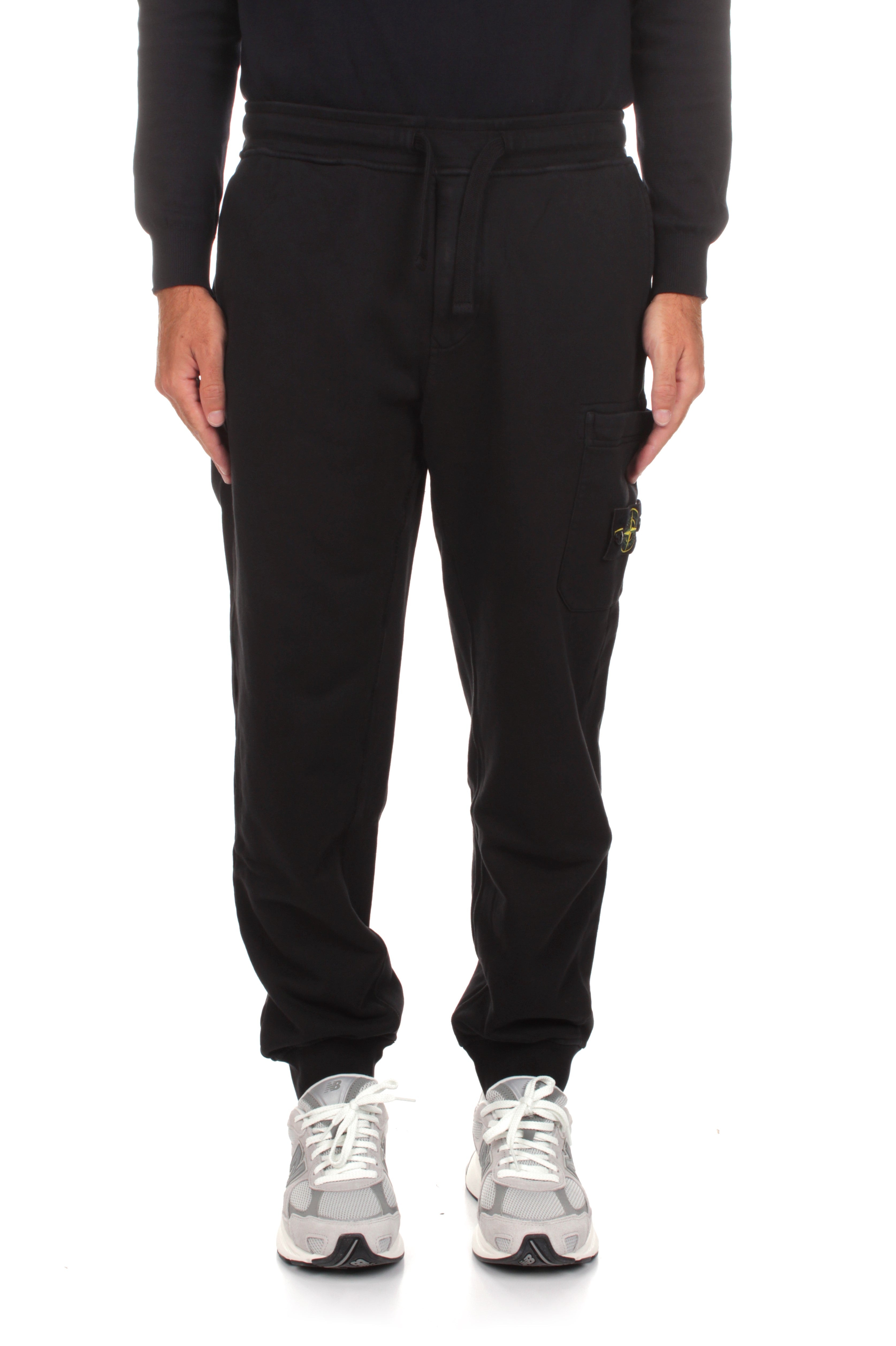 PANTALONI TUTA Nero Stone Island