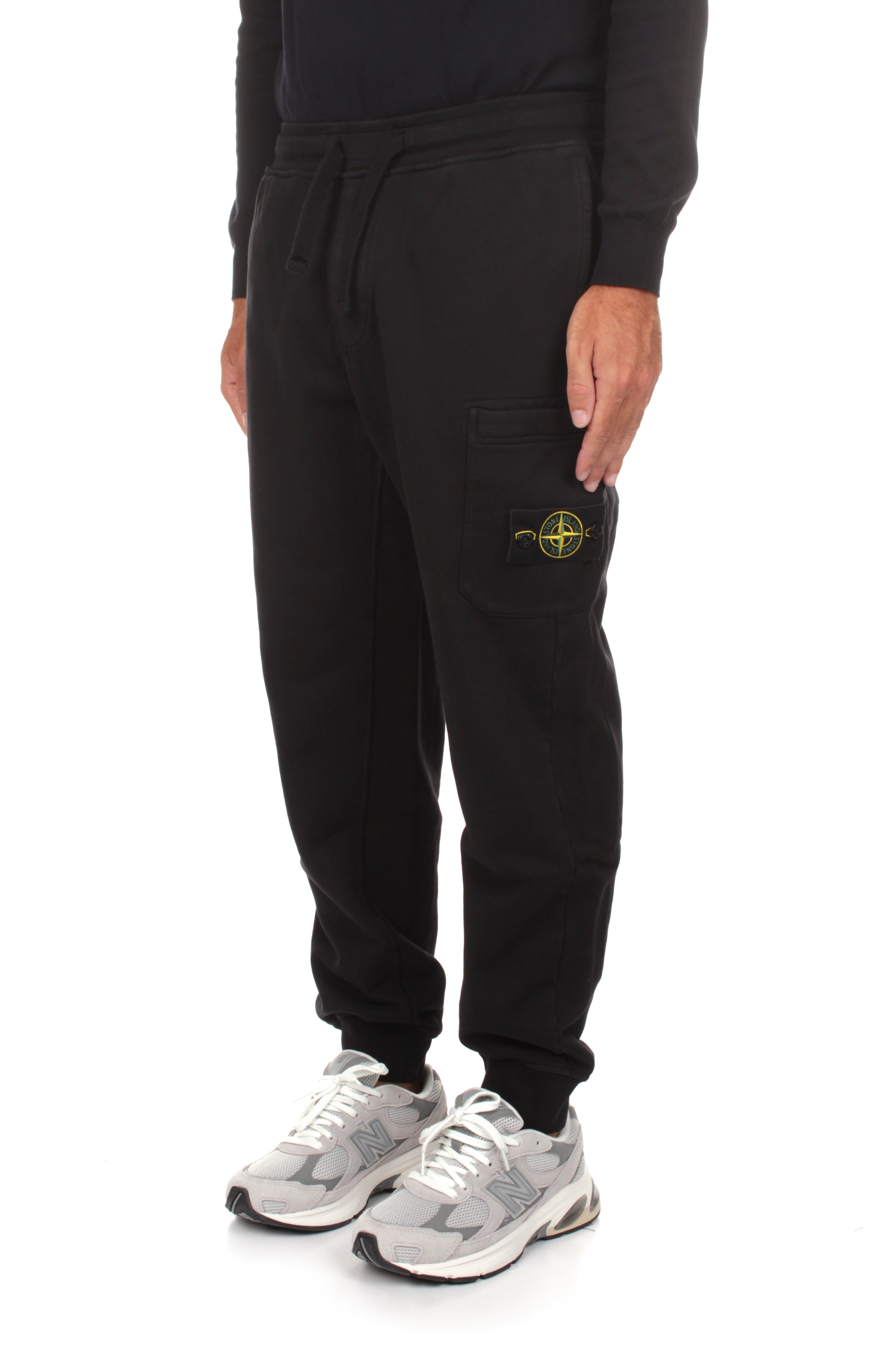 PANTALONI TUTA Nero Stone Island