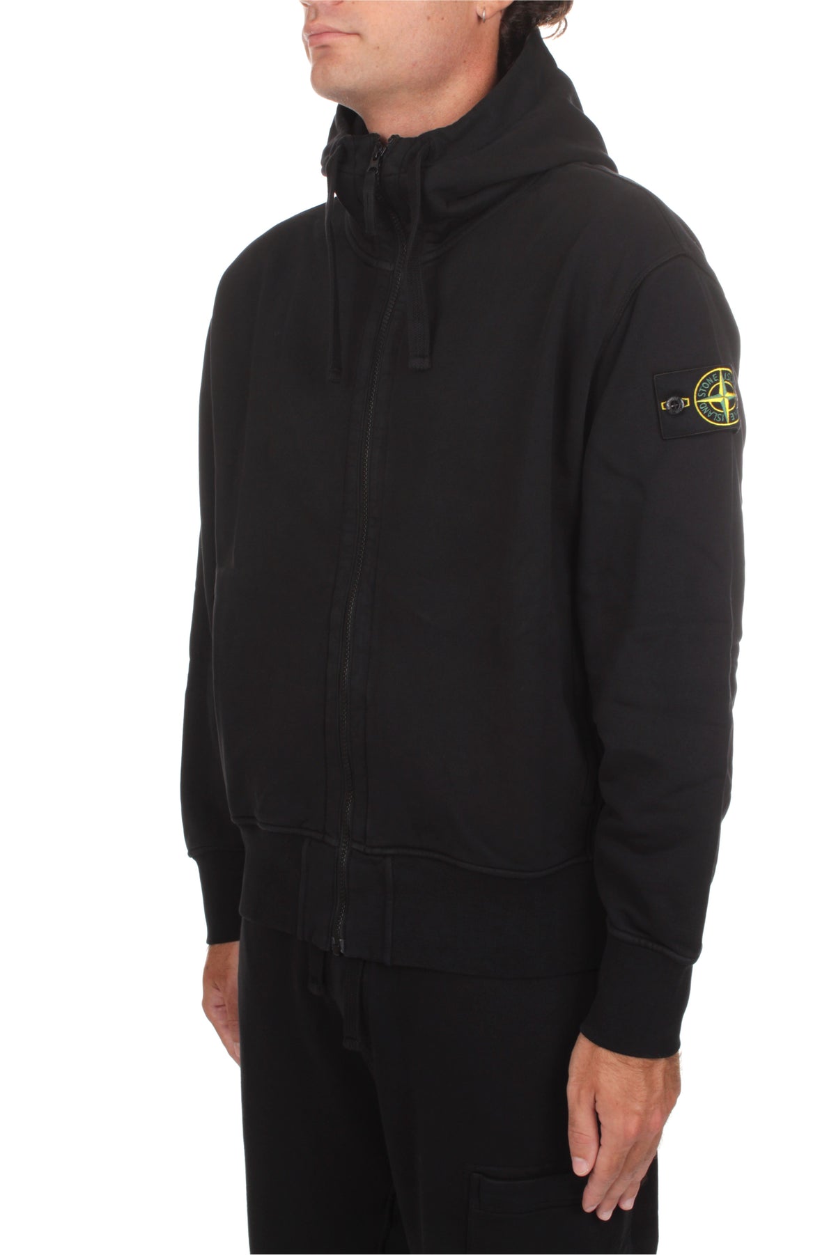 FELPE Nero Stone Island