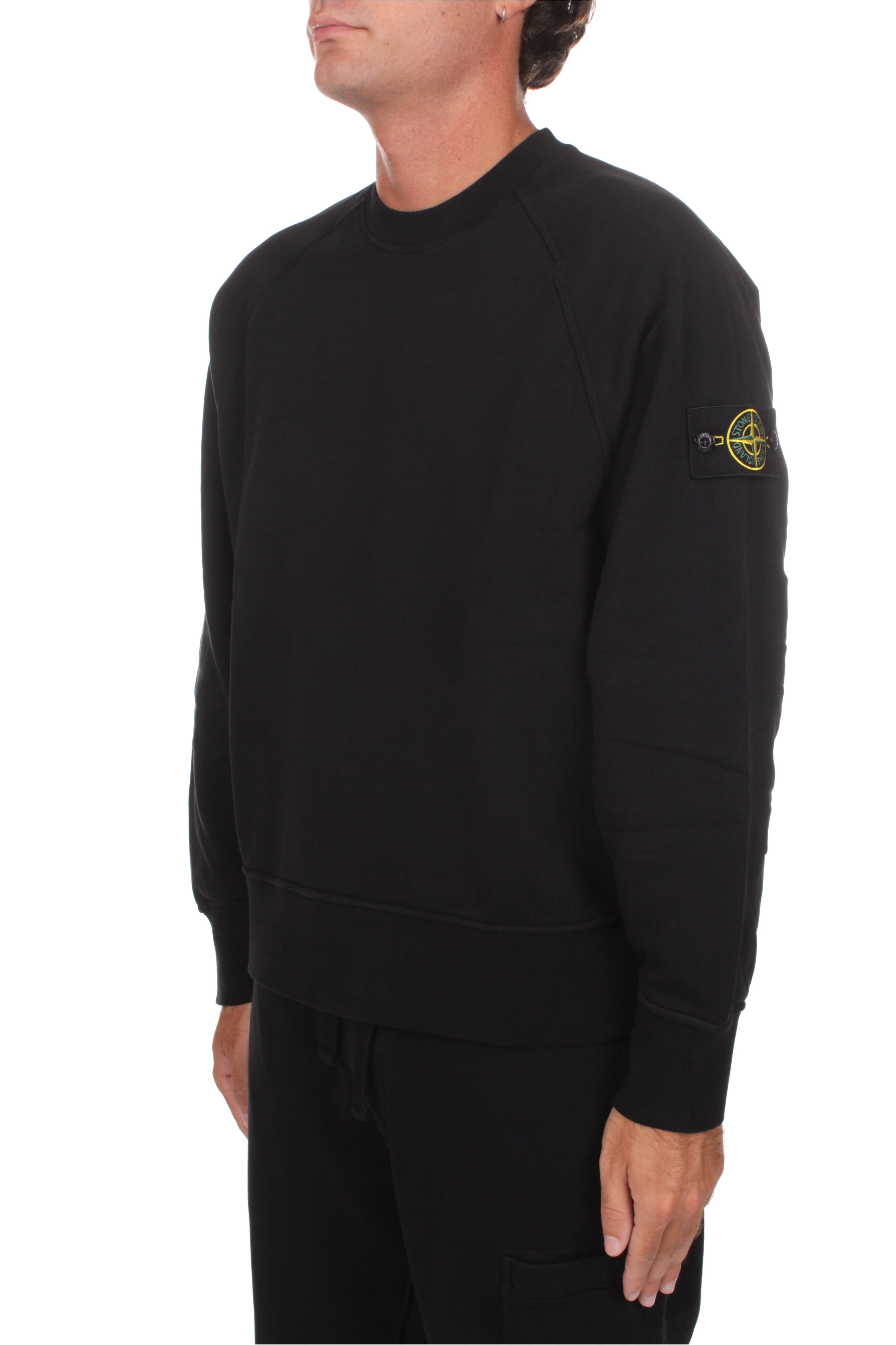 FELPE Nero Stone Island