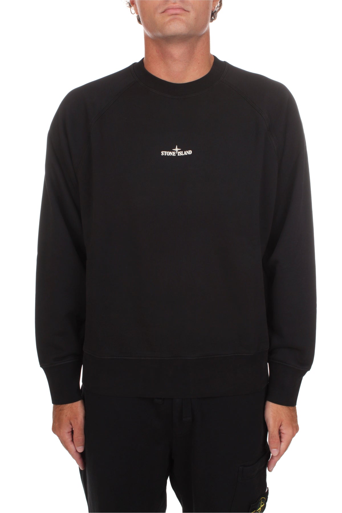 FELPE Nero Stone Island