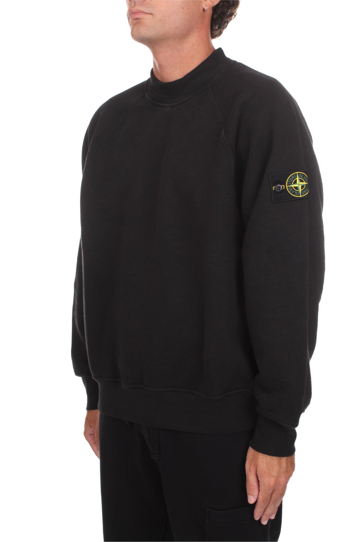 FELPE Nero Stone Island