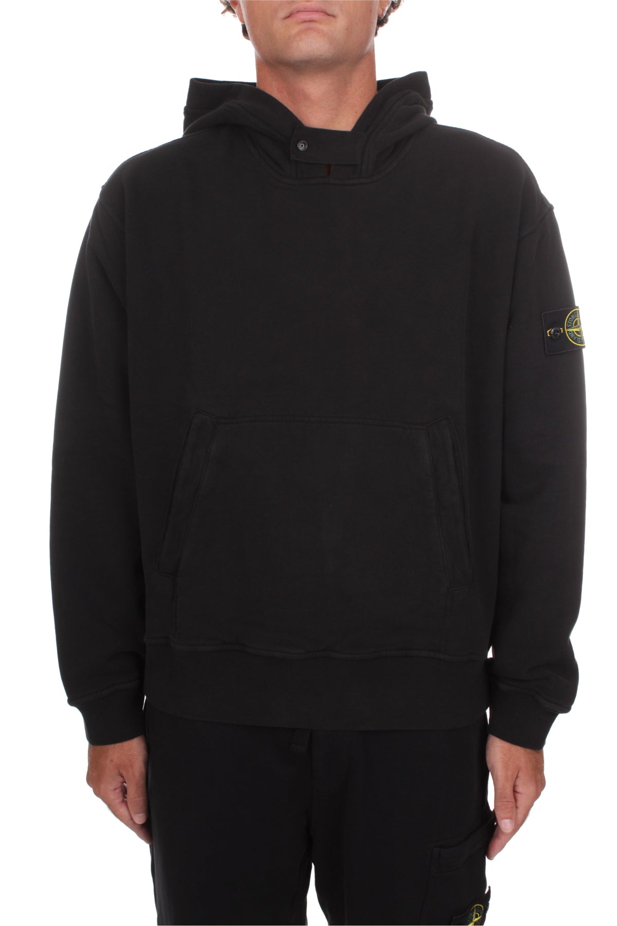 FELPE Nero Stone Island