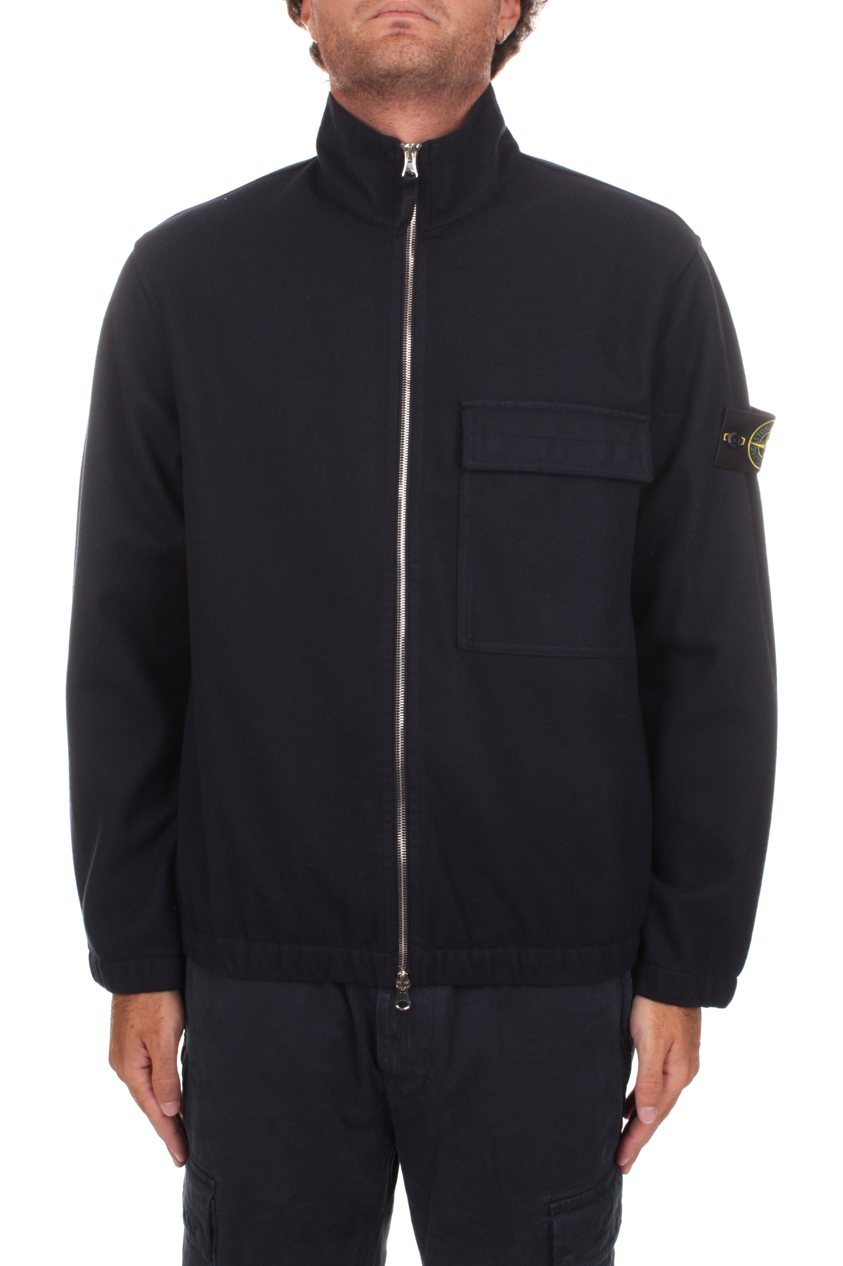 GIACCHE E GIUBBOTTI Blu Stone Island