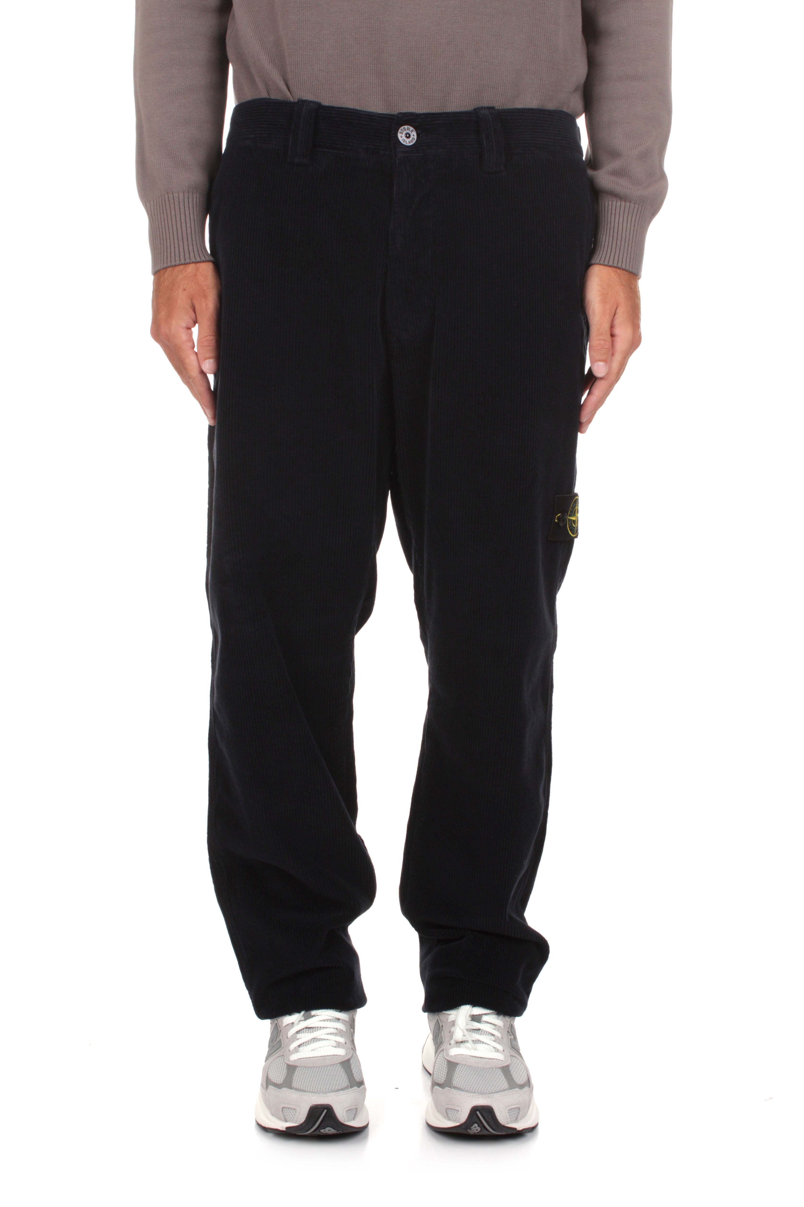 PANTALONI Blu Stone Island