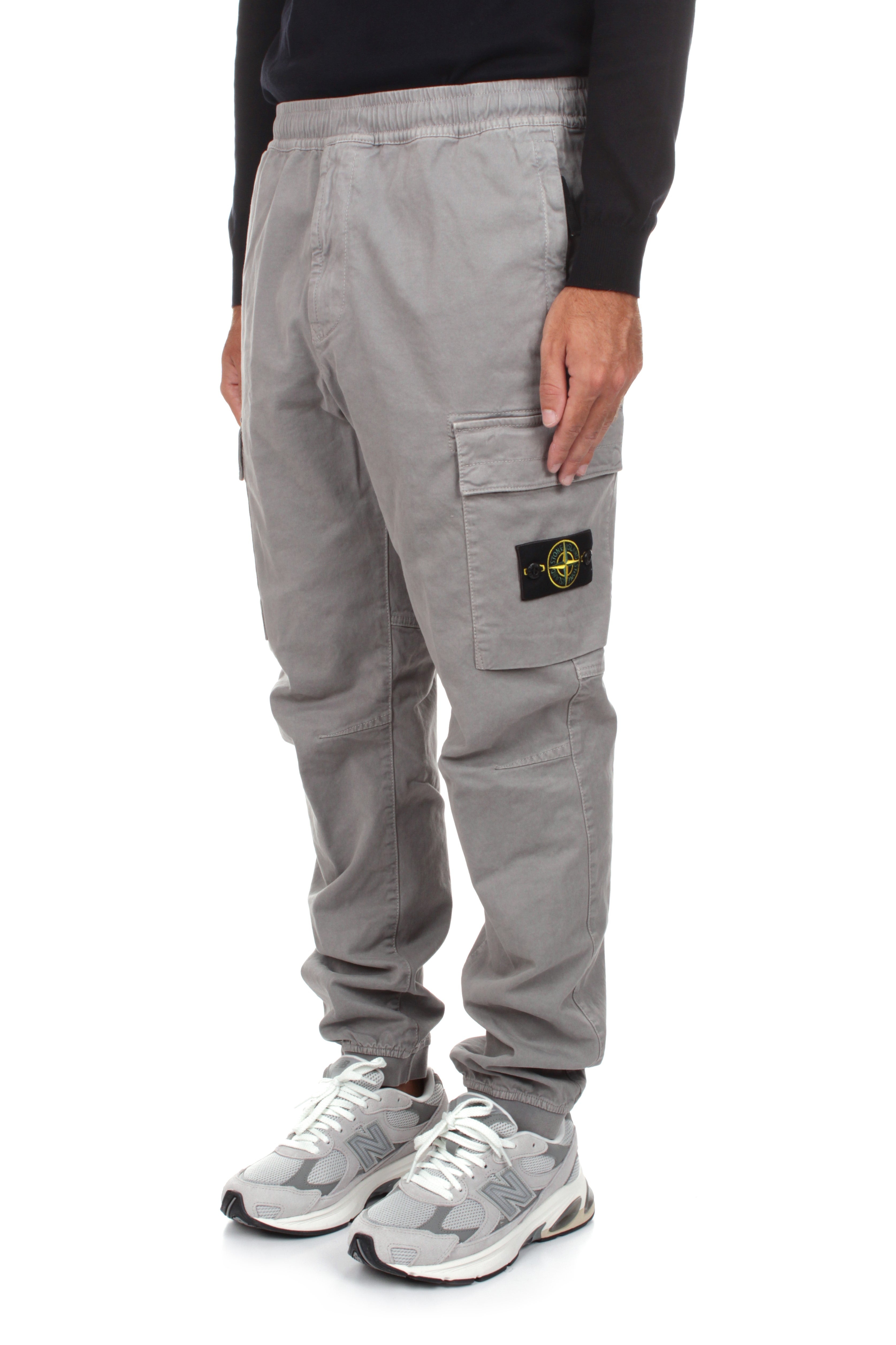 PANTALONI Grigio Stone Island