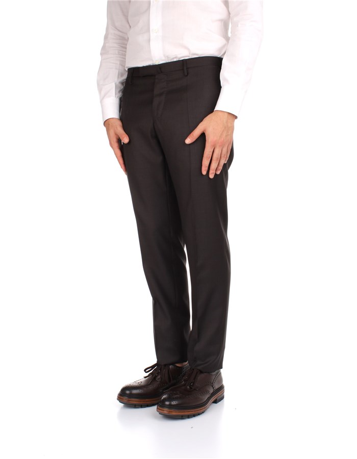 Incotex Formal trousers Brown