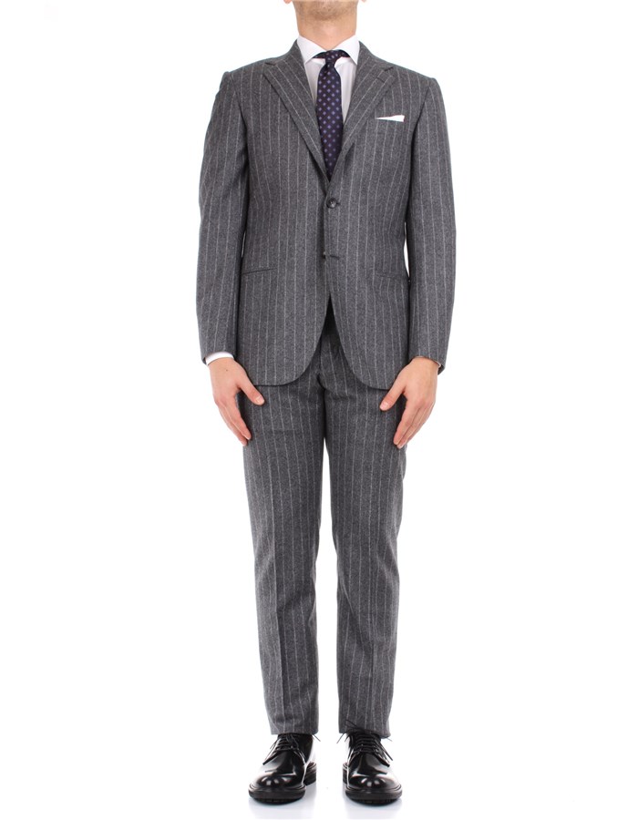 Kiton Suits Single -breasted Man 0252S08/2 0 