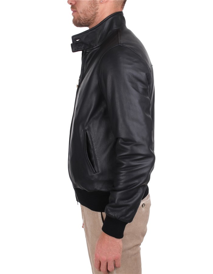 Broos Outerwear Leather Jackets Man U10M0011 2 