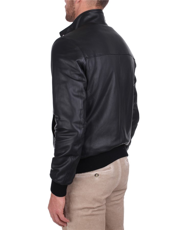 Broos Outerwear Leather Jackets Man U10M0011 3 