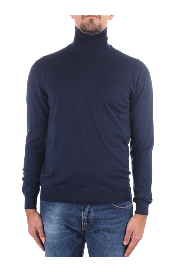 Drumohr Turtleneck sweaters D0D104 Blue