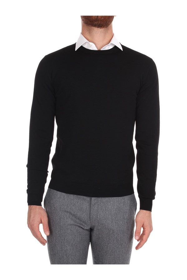 Zanone Crewneck sweaters Black