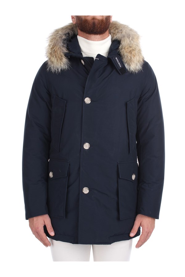 Woolrich Quilted jackets Blue