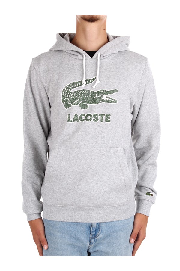 Lacoste Hoodies SH0064 Grey