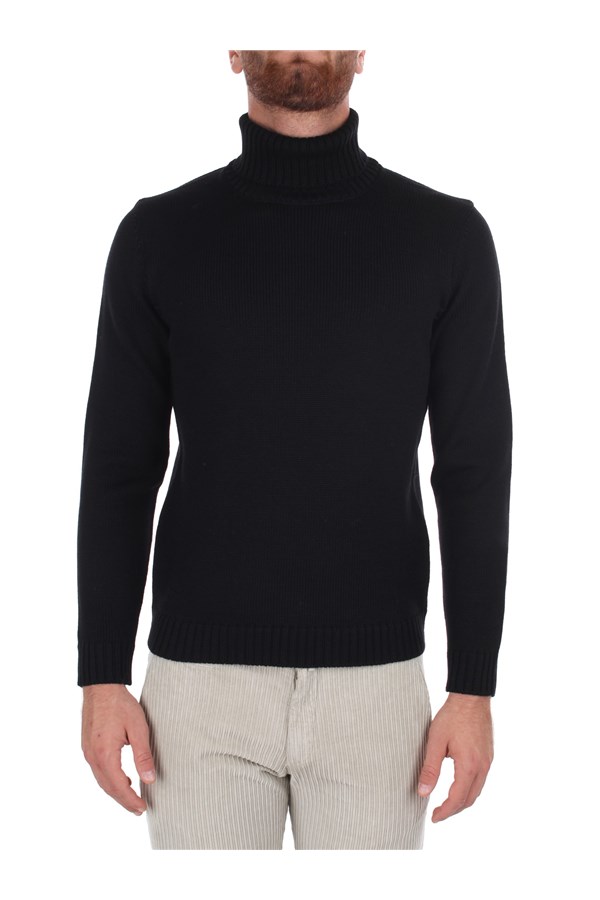 Zanone Turtleneck sweaters Black