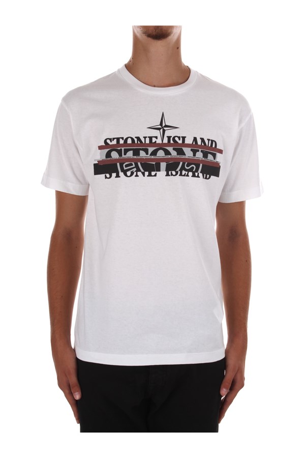 Stone Island Short sleeve t-shirts MO75152NS82 White