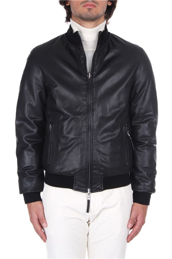 Leather Authority Leather jacket Black