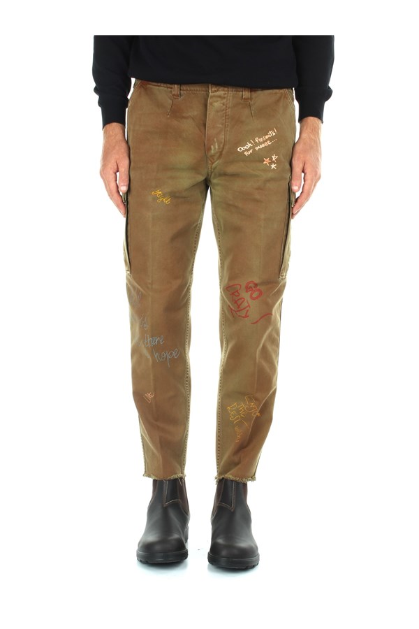 Don The Fuller Trousers Cargo Man UF21KACL FW999 0 