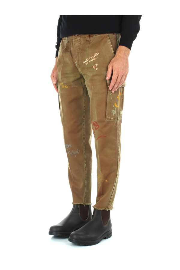 Don The Fuller Trousers Cargo Man UF21KACL FW999 1 