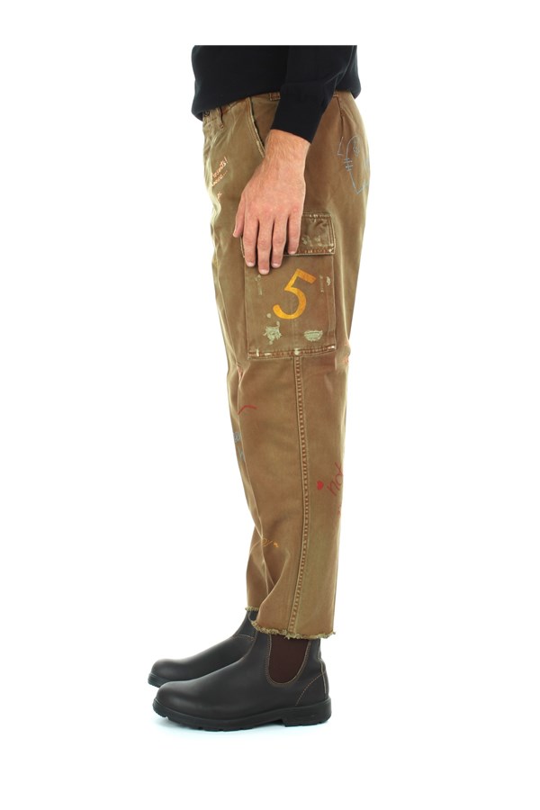 Don The Fuller Trousers Cargo Man UF21KACL FW999 2 