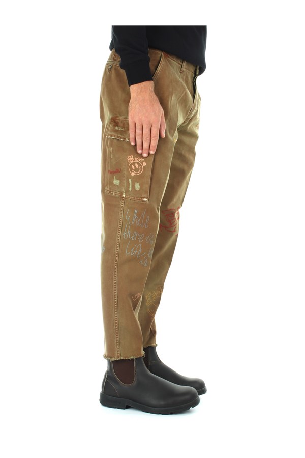 Don The Fuller Trousers Cargo Man UF21KACL FW999 7 