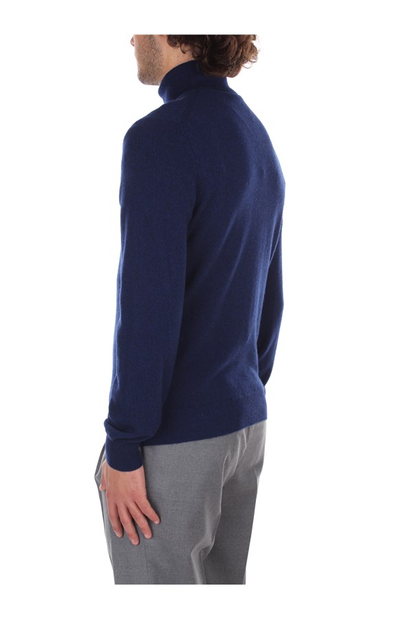 Fedeli Cashmere Knitwear Turtleneck sweaters Man 4UI07005 DEEP 3 