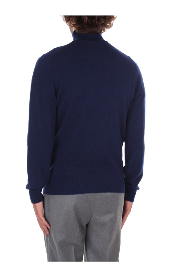 Fedeli Cashmere Knitwear Turtleneck sweaters Man 4UI07005 DEEP 4 