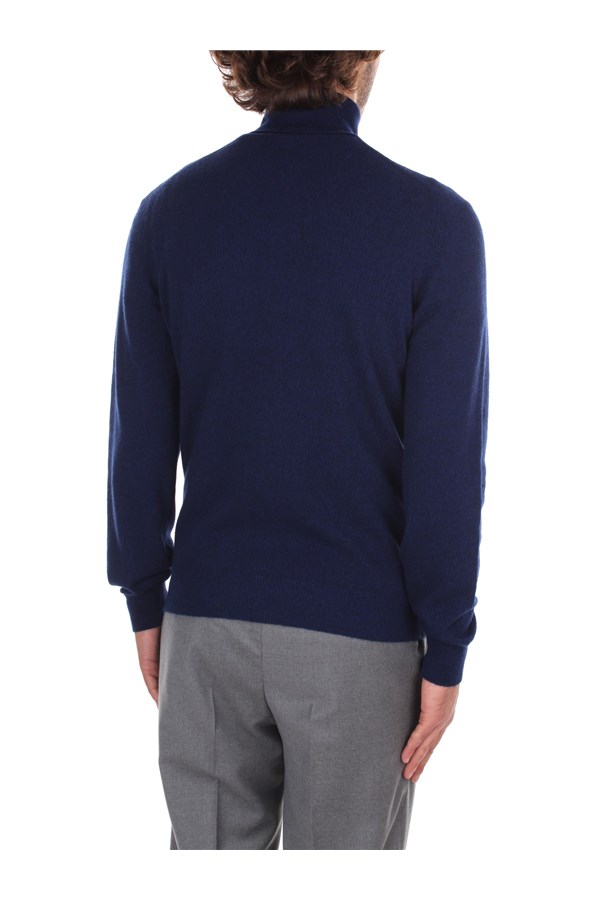 Fedeli Cashmere Knitwear Turtleneck sweaters Man 4UI07005 DEEP 5 