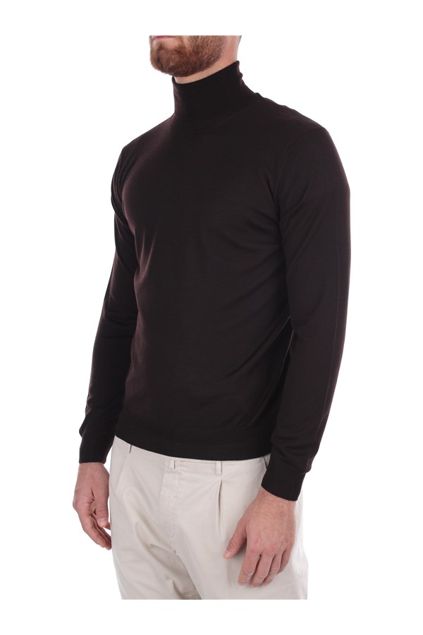 Hindustrie Turtleneck sweaters Brown
